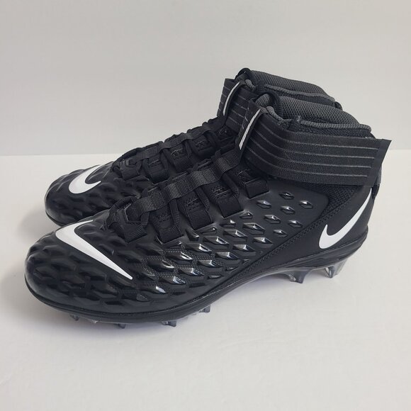 NEW Nike Force Savage Pro 2 Football Cleats AH4000-002 Size 10 Black